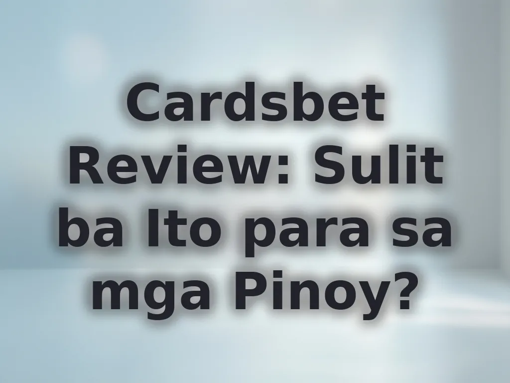 Cardsbet Review